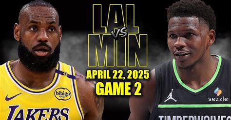 Minnesota Timberwolves vs. Los Angeles Lakers All.